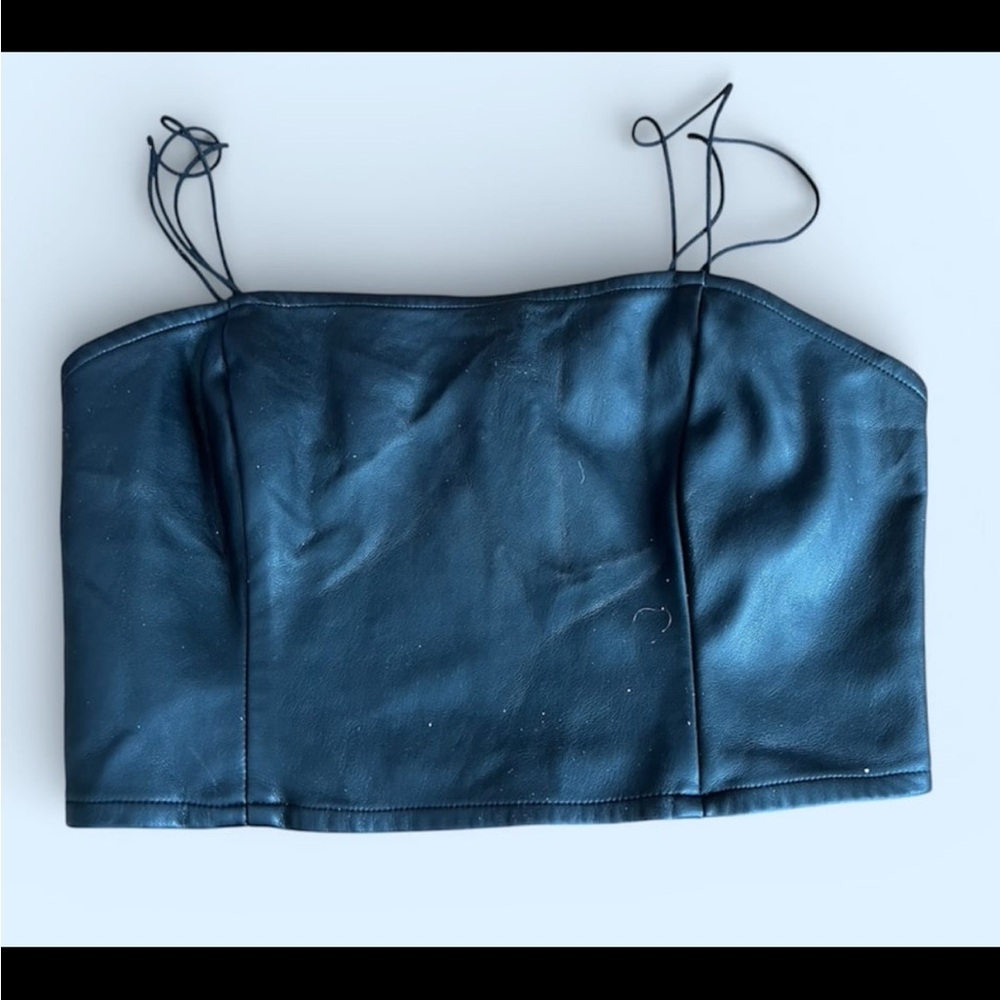 Hollister small black corset top